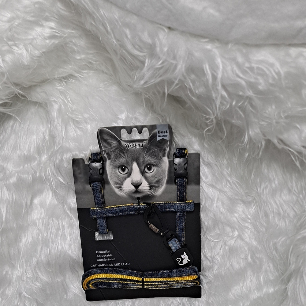 Texsens Cat Harness and Leash Set
